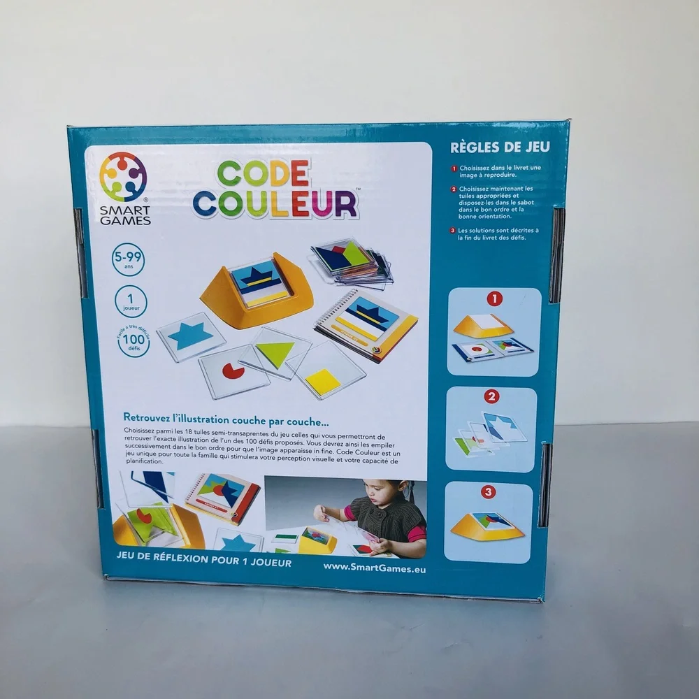 New in Box-Smart Games Code Couleur(Color Code)-Multilingual - Picture 11 of 16